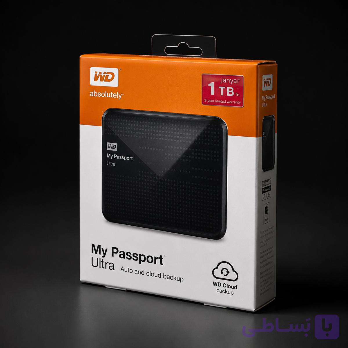 هارد اکسترنال 1ترا وسترن دیجیتال  WD My passport ultra — تصویر 1