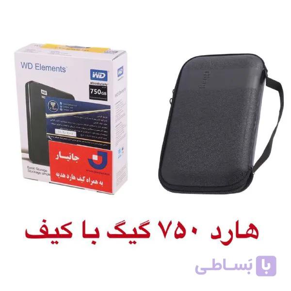 هارد اکسترنال 750گیگ المنت — تصویر 1