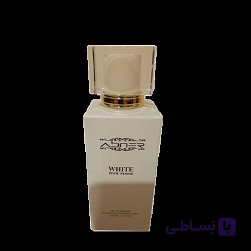 عطر ادکلن ادو پرفیوم زنانه وایت ابنر ( اکلت ) ABNER WHITE با رایحه گرم حجم 100 میلی لیتر — تصویر 1