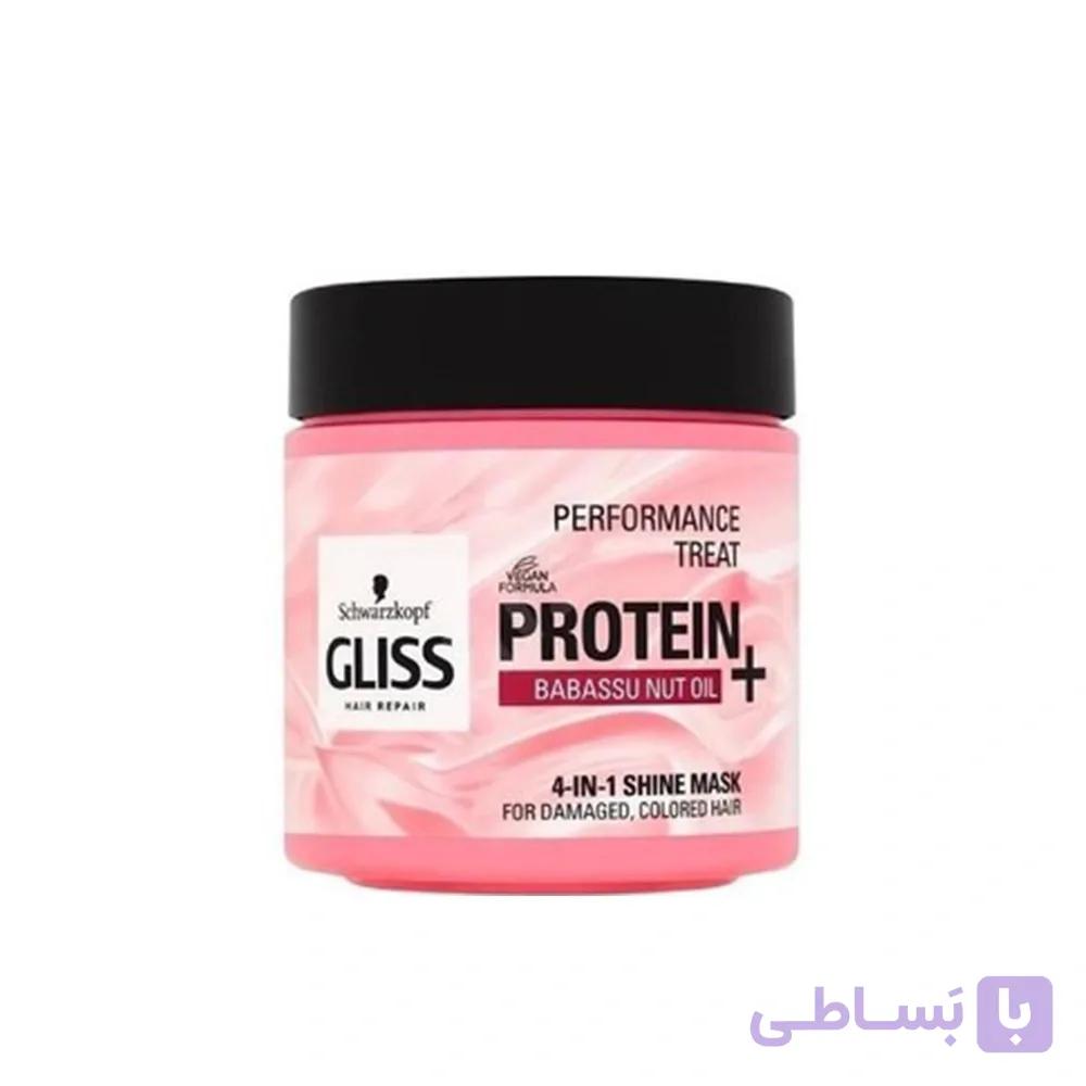ماسک مو پروتئینه 4 کاره گلیس حجم 400 میل