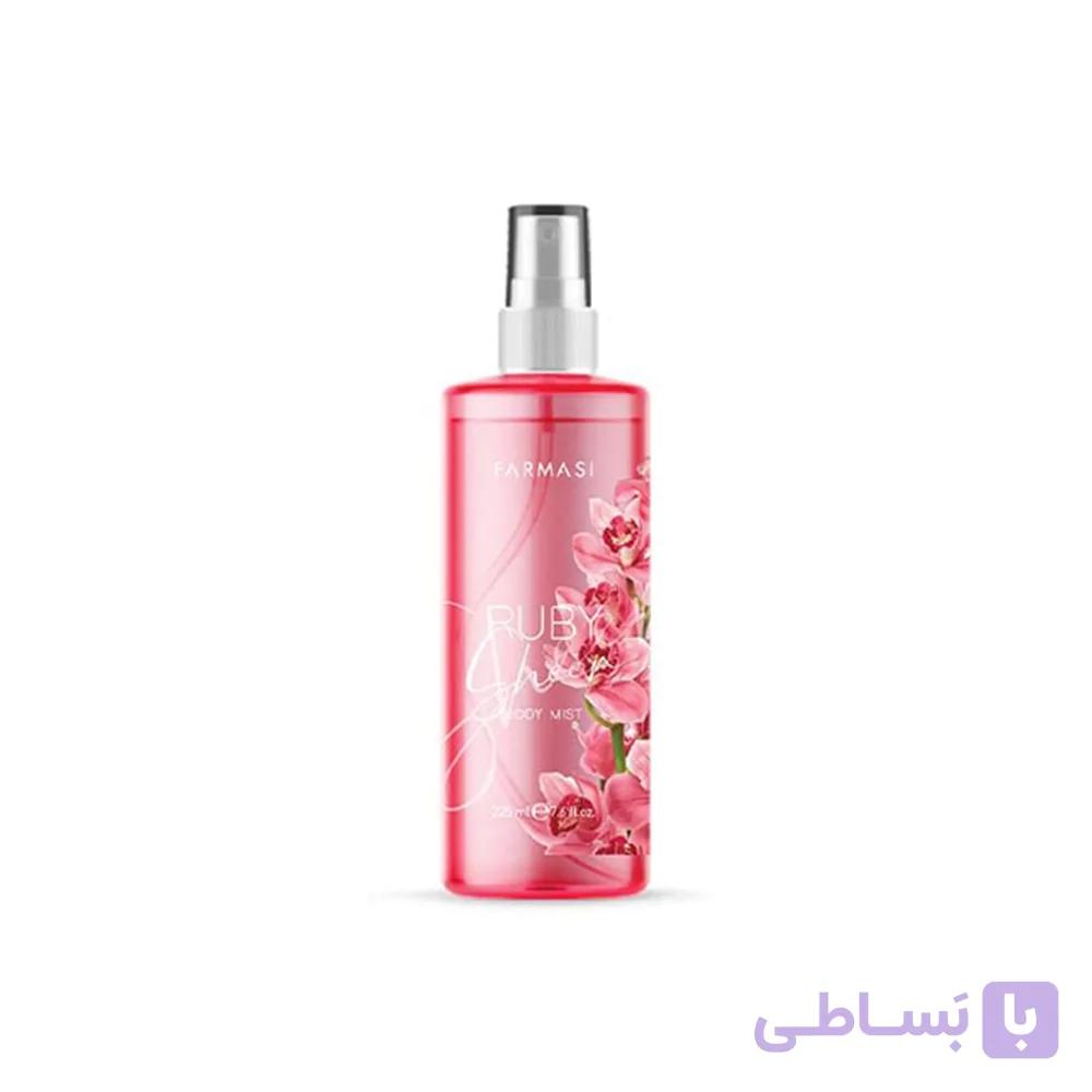 بادی میست فارماسی مدل Ruby Sheer حجم 225 میل
