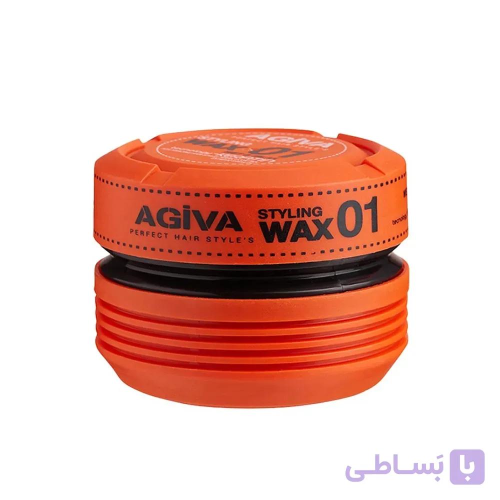 واکس مو آگیوا شماره 01 براق و مرطوب کننده حجم 175 میل