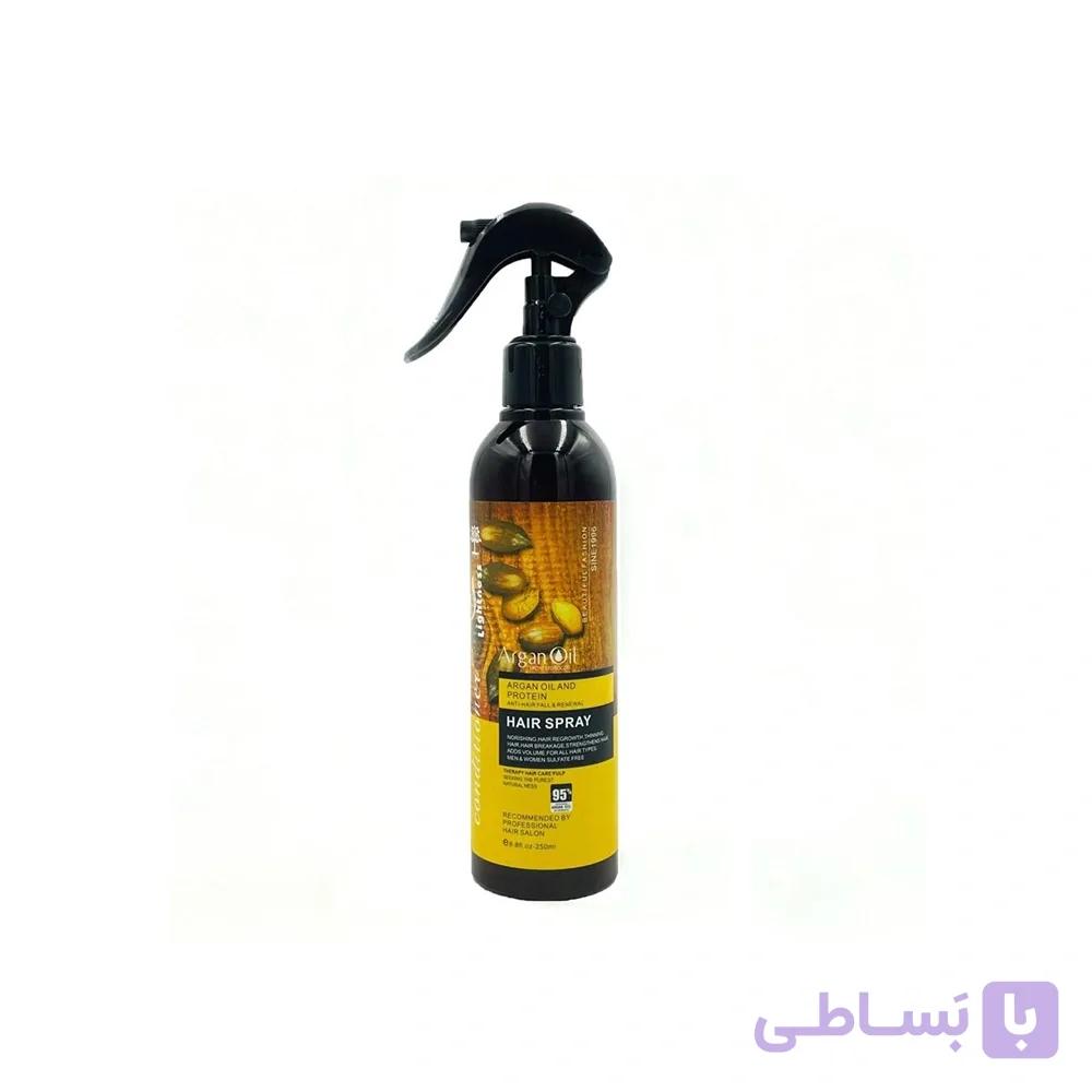 اسپری دو فاز حاوی روغن آرگان لایتنس حجم 250 میل