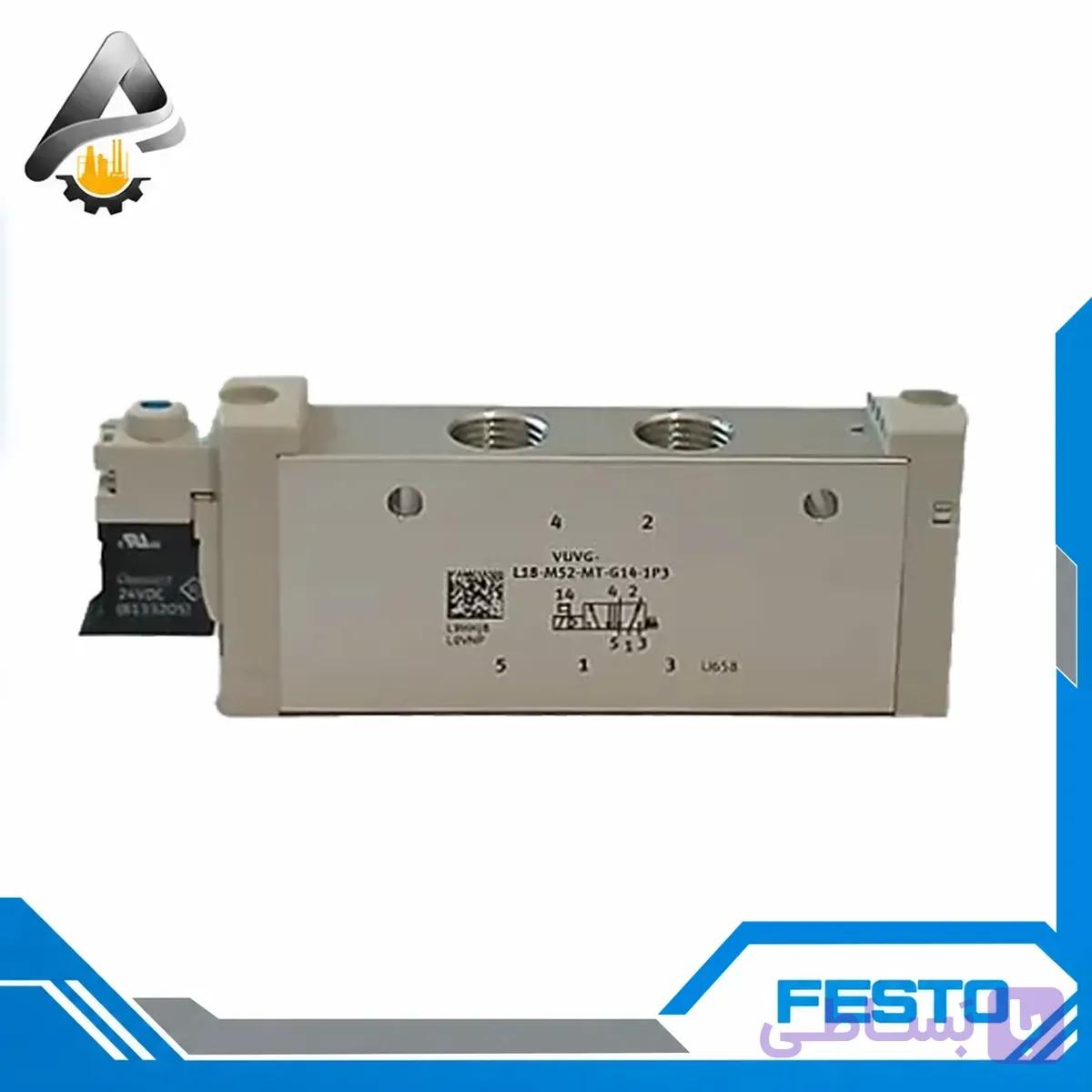 شير برقي فستو VUVG-L18-M52-MT-G14-1P3