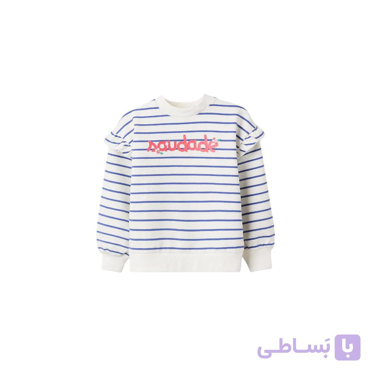 دورس راه راه دخترانه برند zt — تصویر 1