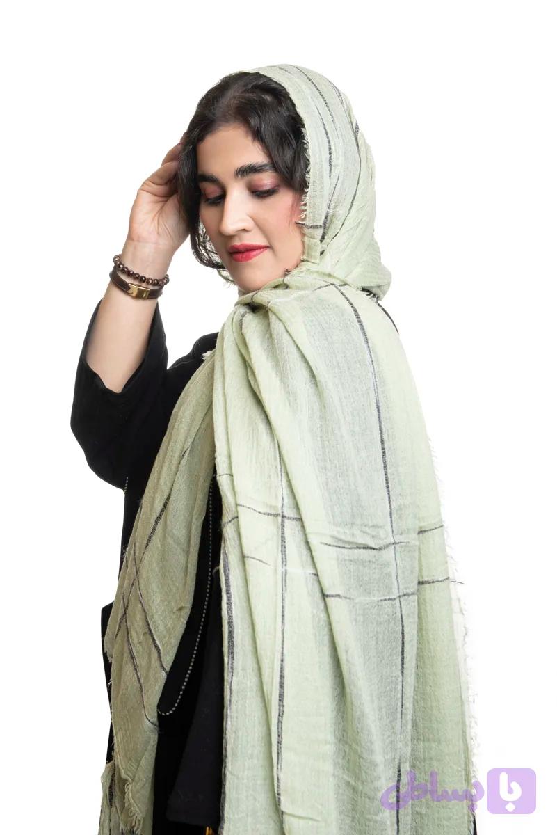 شال کنفی خامه دوزی (کد 54EBI)