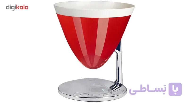 ترازو آشپزخانه بوگاتی مدل UMA رنگ قرمز