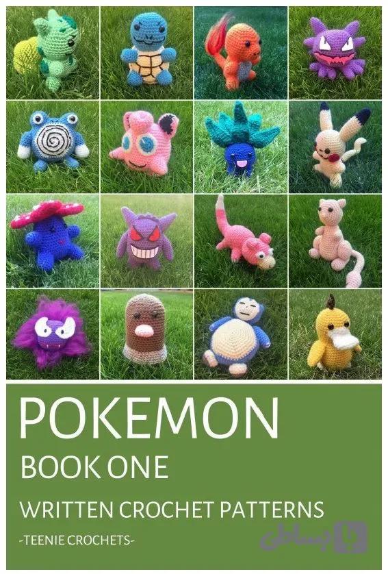 دانلود کتاب Pokemon Book One: Written Crochet Patterns
