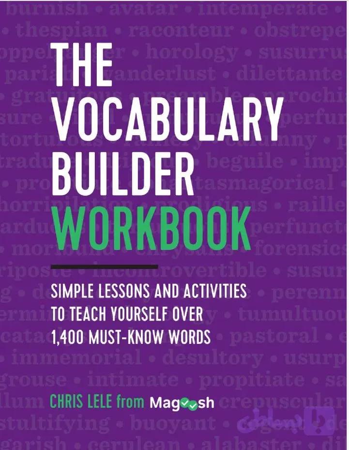 دانلود کتاب The Vocabulary Builder Workbook