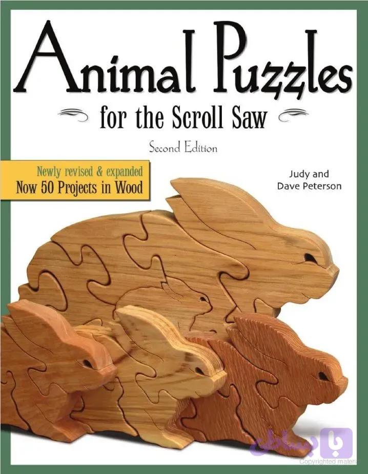 دانلود کتاب Animal Puzzles for the Scroll Saw