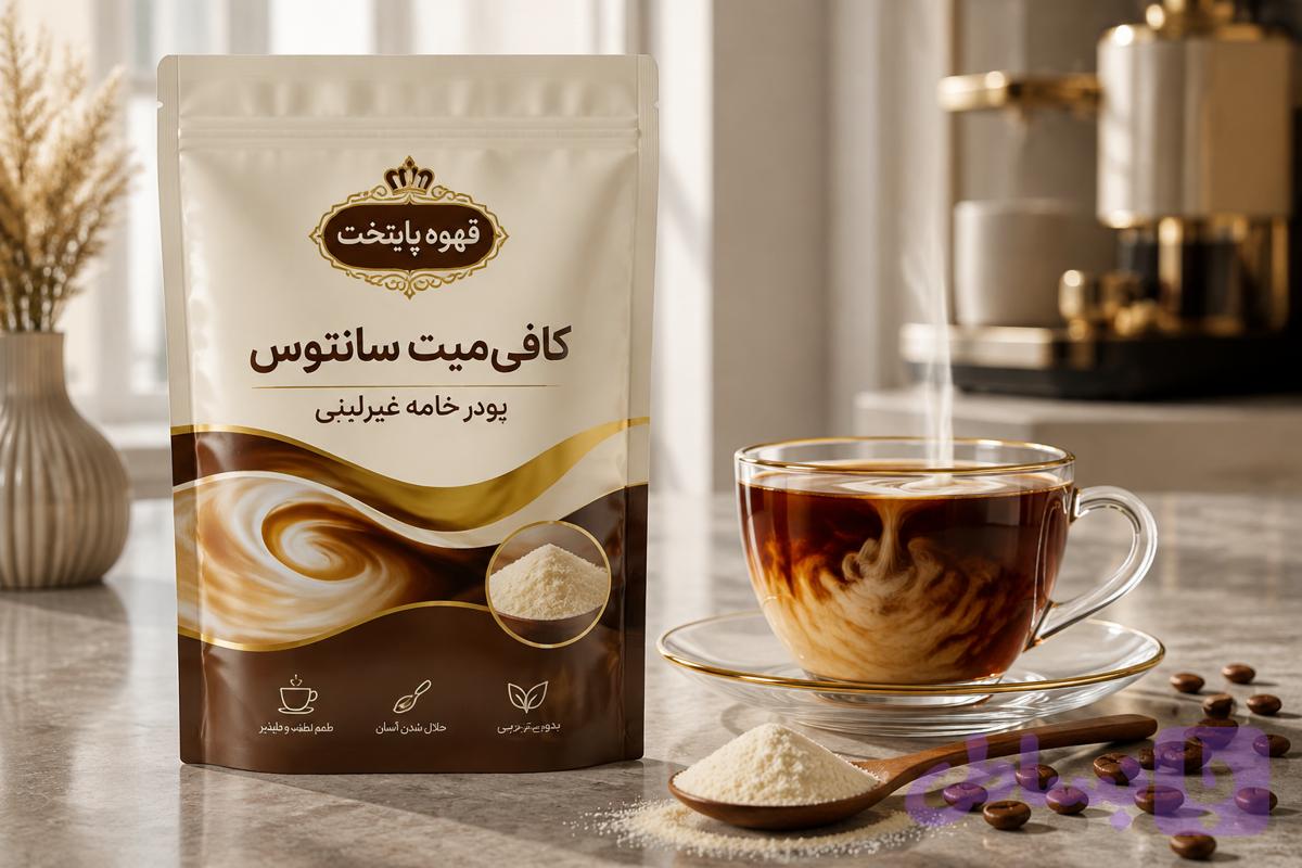 کافی میت سانتوس |کافی کریمر پودری باکیفیت