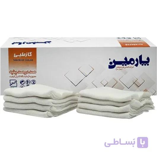 گاز طبی غیر استریل 400 گرم 8 لایه