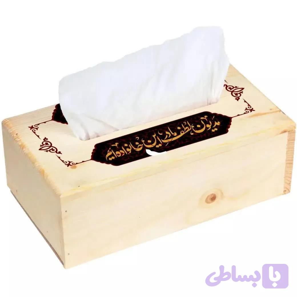 جا دستمال کاغذی چوبی (کد 23INE)
