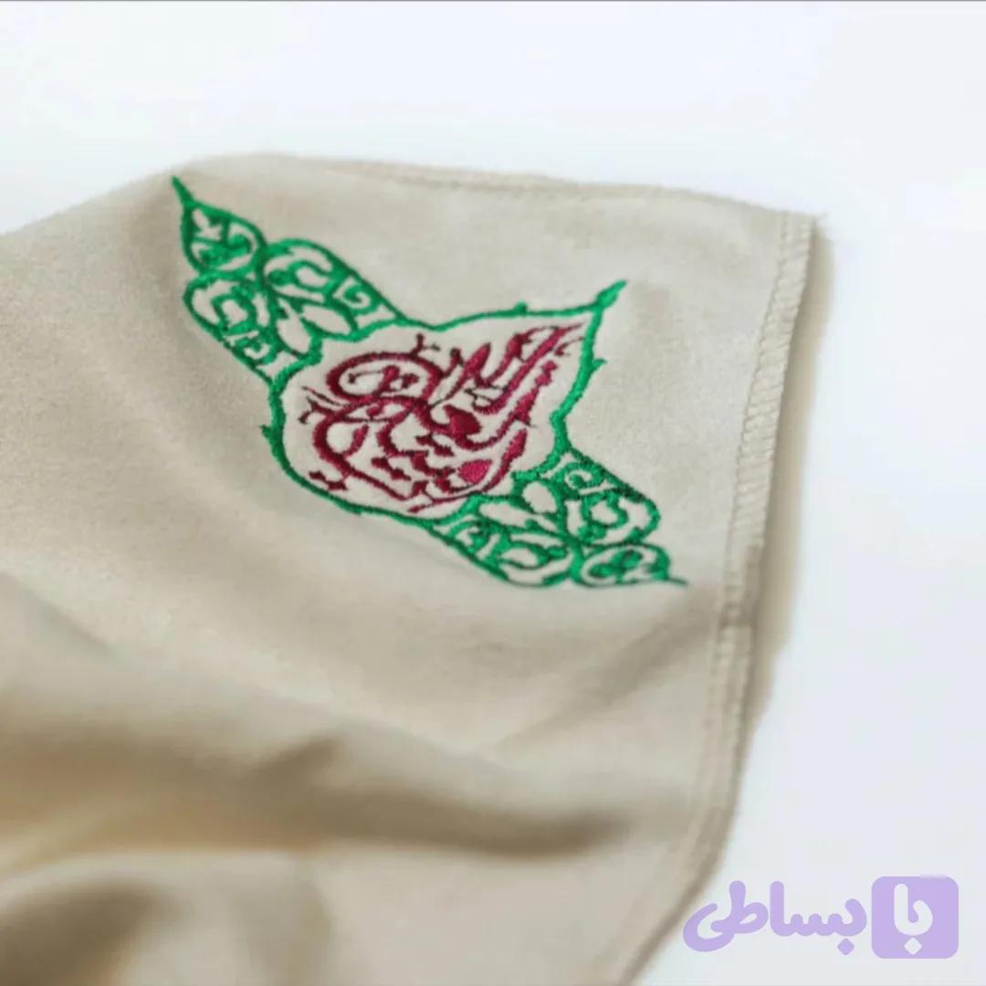 دستمال اشک گلدوزی