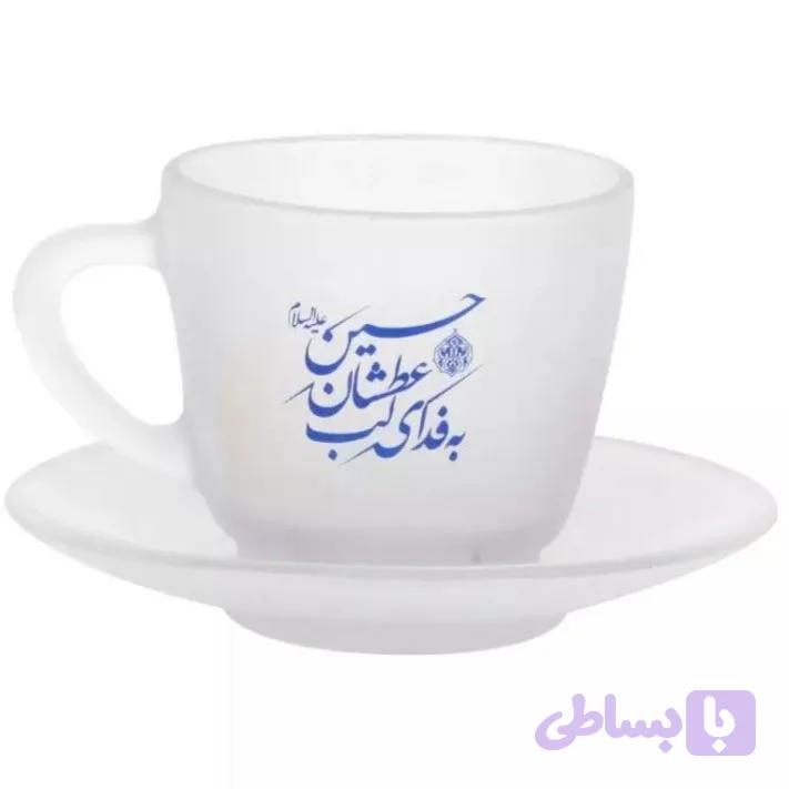 فنجان و نعلبکی یخی