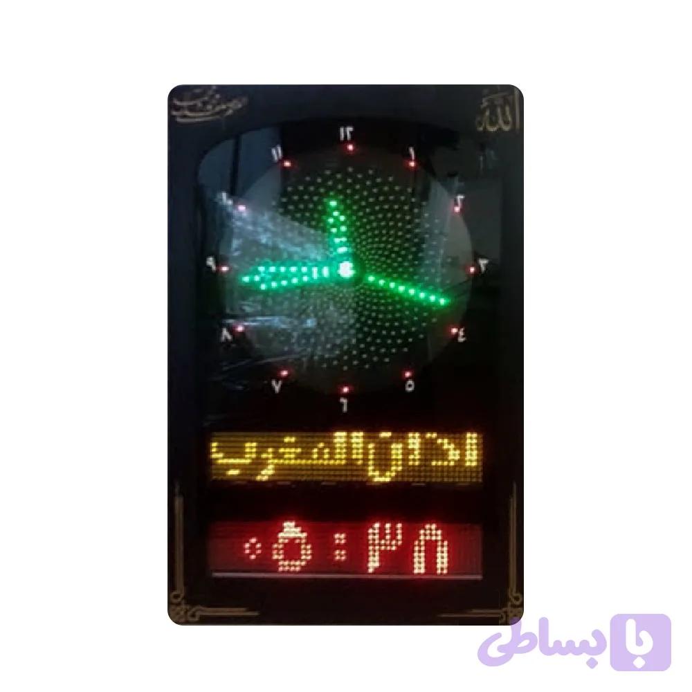 ساعت مسجدی ابعاد 50 در 80 سانتی متر کد کالا c1012 — تصویر 1
