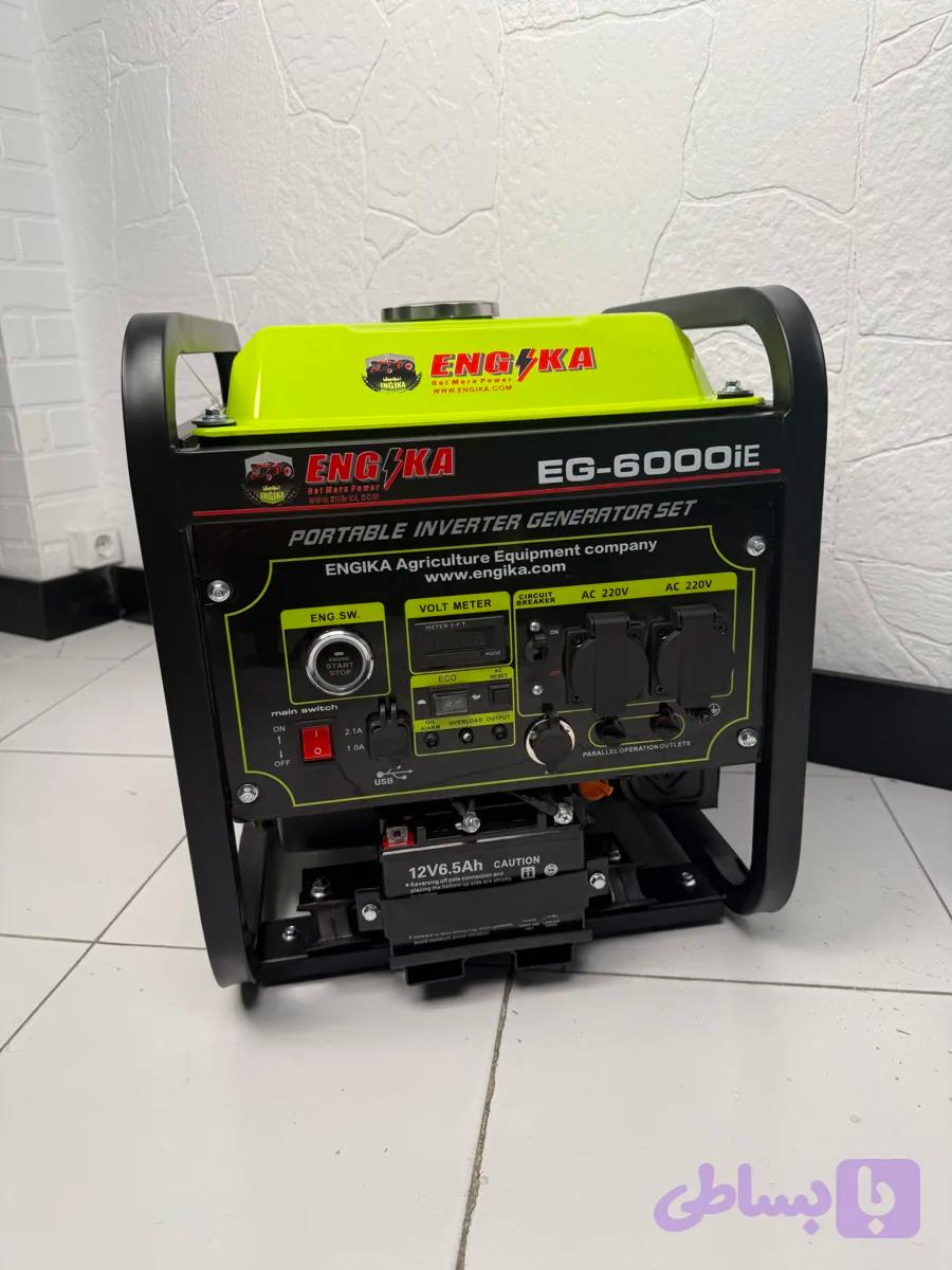 موتور برق ۵ کیلووات اینورتر انجيكا مدل: ENGIKA EG-6000i — تصویر 1