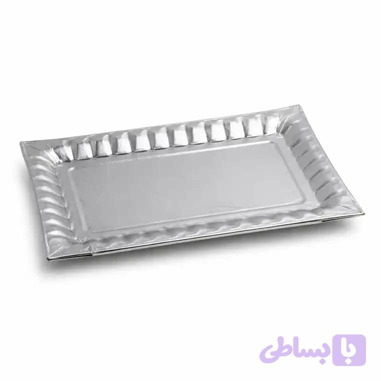 سینی مقوایی (۲۶×۱۷) سه لایه