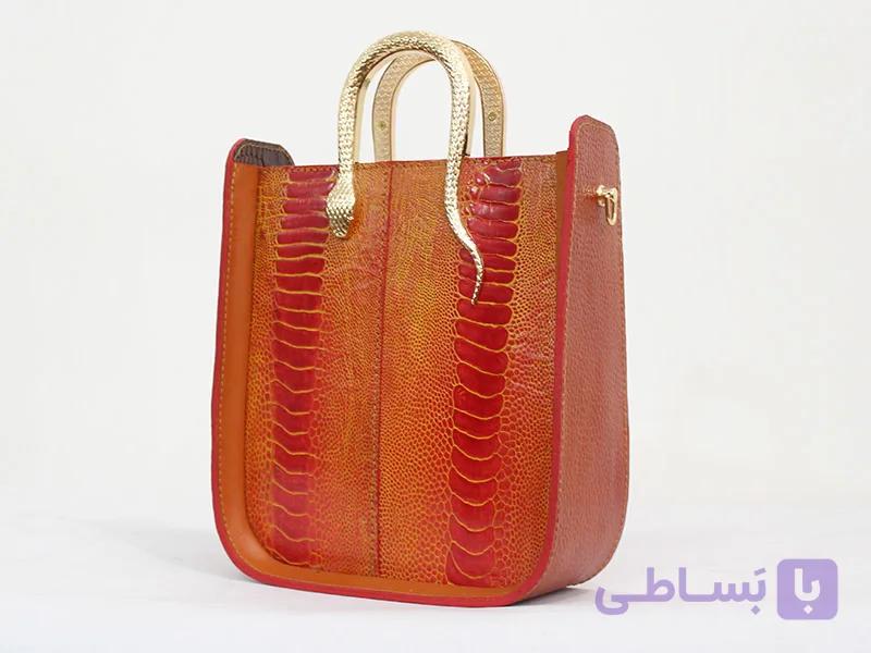 کیف مجلسی پردیس عسلی — تصویر 1