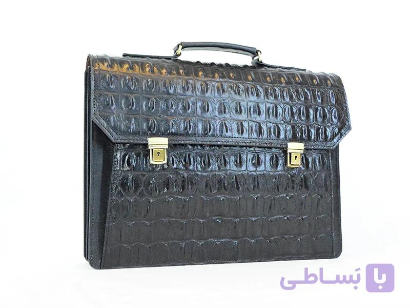 کیف اداری مدل کروکو — تصویر 1