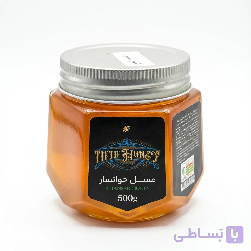 عسل شتیزه تیف تیف (کمیاب‌ترین عسل ایران) آنتی‌بیوتیک طبیعی + برگه آزمایش — تصویر 1