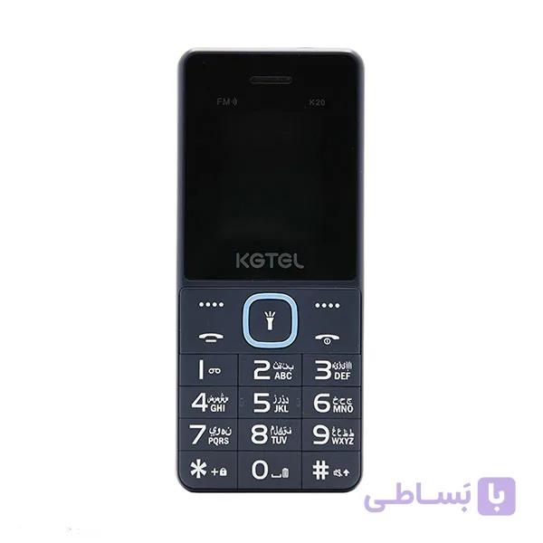 گوشی موبایل کاجیتل مدل k20دو سیم‌ کارت ظرفیت 16 مگابایت و رم 32 مگابایت شماره گیری سریع