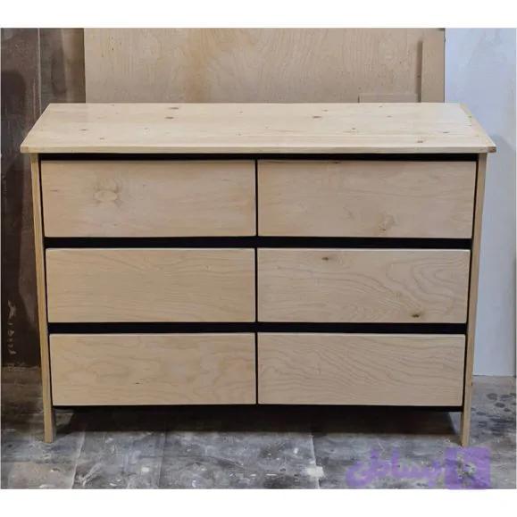 دراور چوبی ساده R6 – کد 97