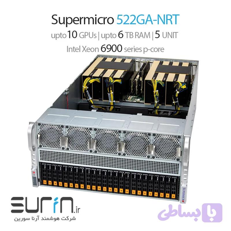 Supermicro GPU SuperServer SYS-522GA-NRT — تصویر 1