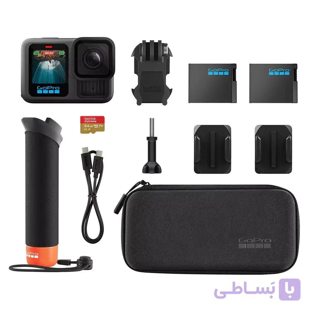 دوربین گوپرو 13 GoPro HERO13 Black + Accessories Bundle