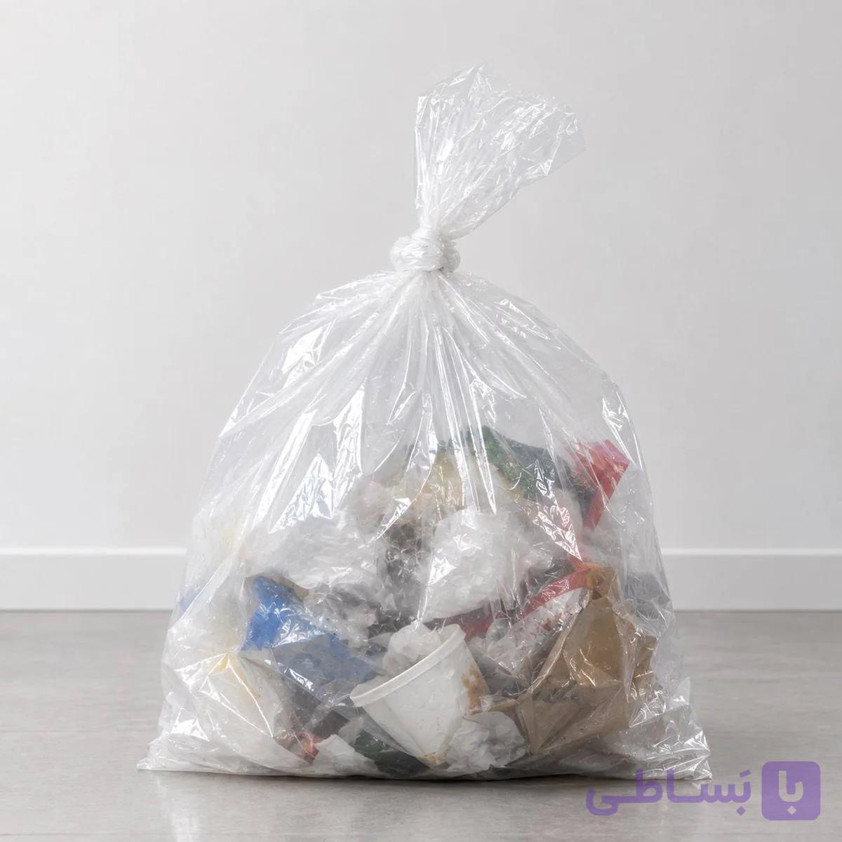 نایلون شفاف ضخیم حفاظتی (کیسه زباله ضخیم شفاف)