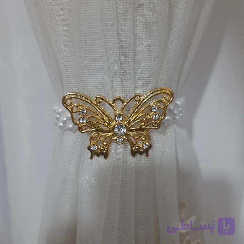 پرده جمع کن مدل پروانه