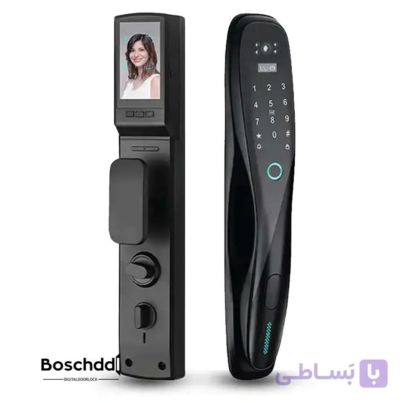 قفل هوشمند V1 | اثر انگشت، Wi-Fi و چشمی دیجیتال — تصویر 1