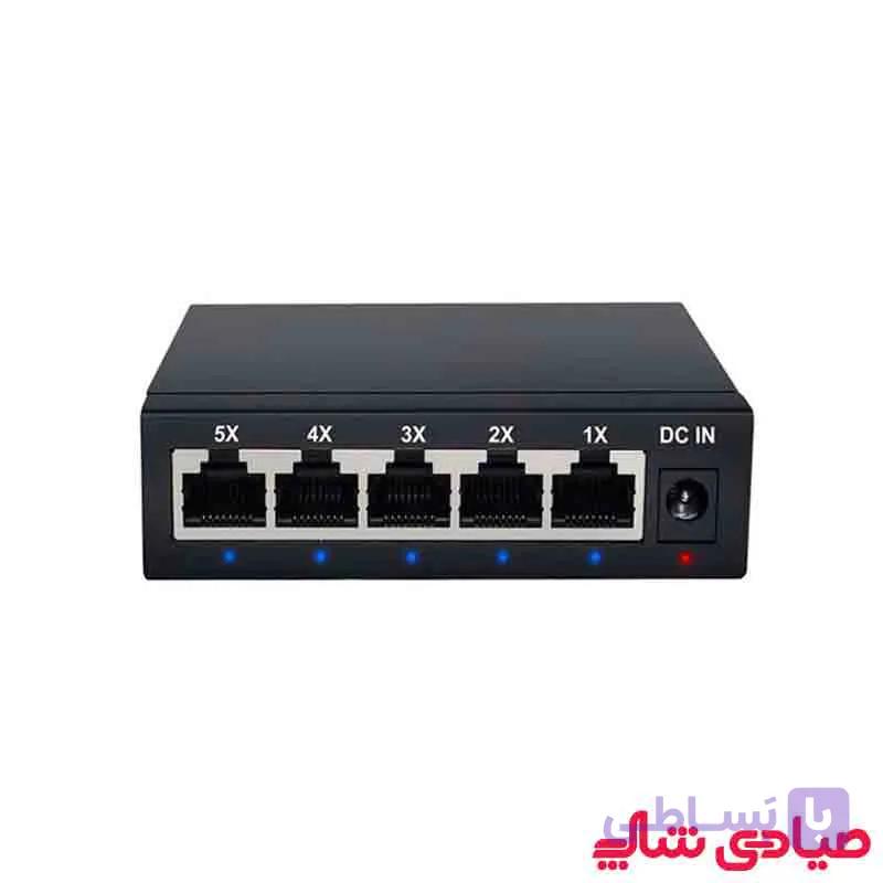 سوییچ شبکه 5 پورت گیگابیتی سیماران مدل SM-LC5NP
