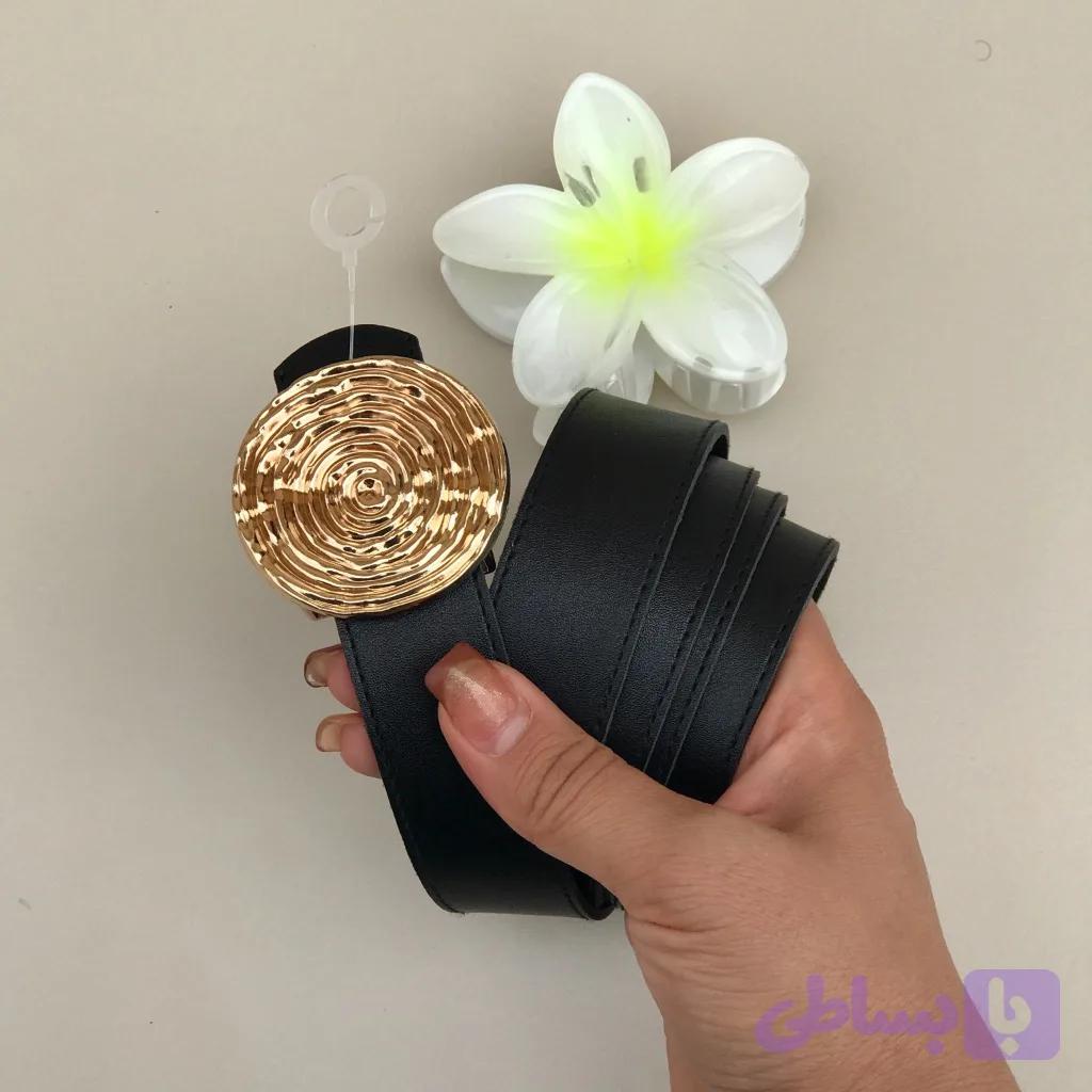 کمربند زنانه کلاسیک وارداتی 001 — تصویر 1