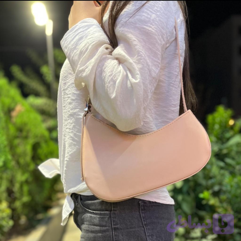 کیف هلالی دسته پانچی کد 158 — تصویر 1
