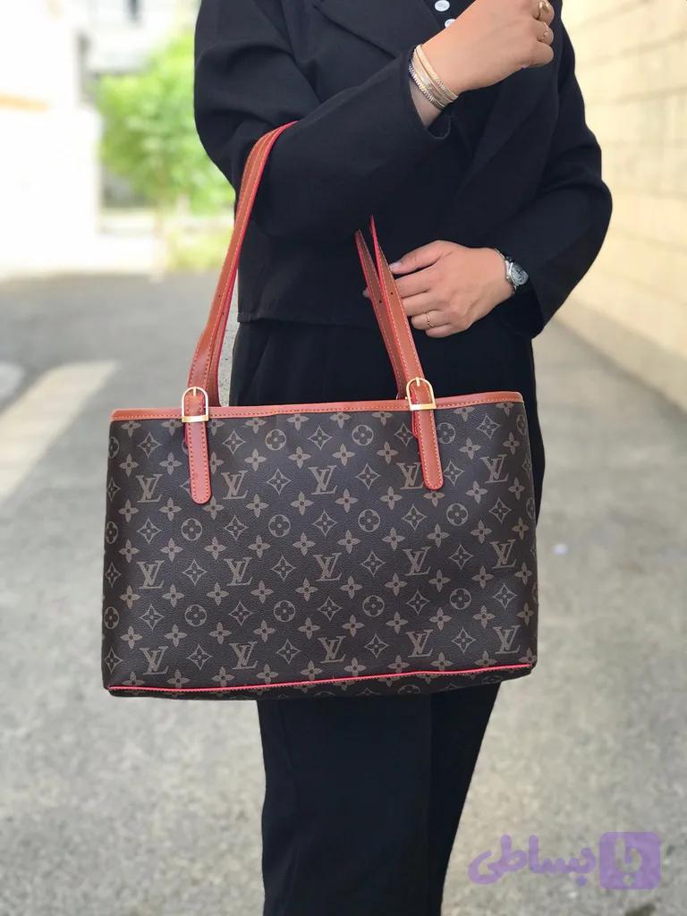 کیف زنانه لویی ویتون Louis Vuitton بزرگ وارداتی کیف دوشی و رودوشی شیک — تصویر 1