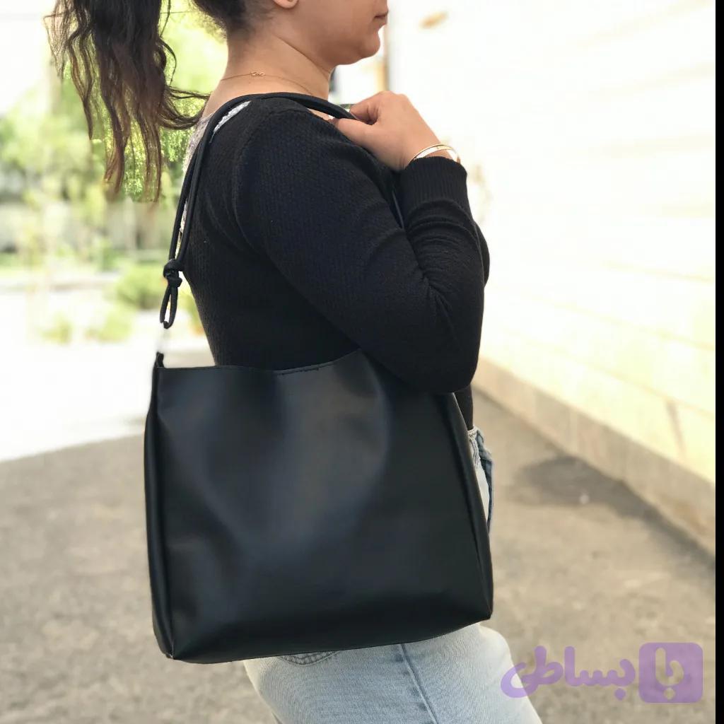 کیف زنانه بند طنابی کد 018 — تصویر 1