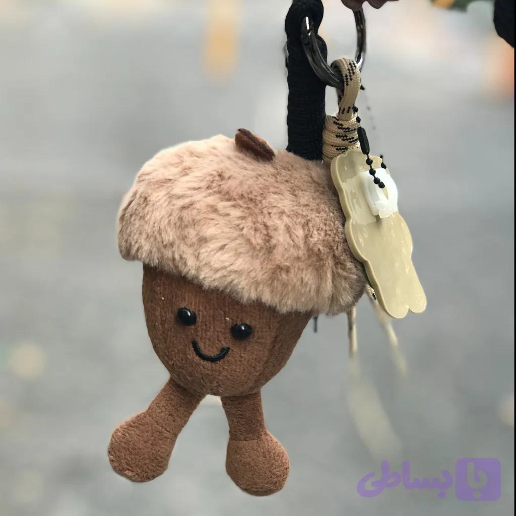 آویز کیف(چارم بگ) فندوق — تصویر 1