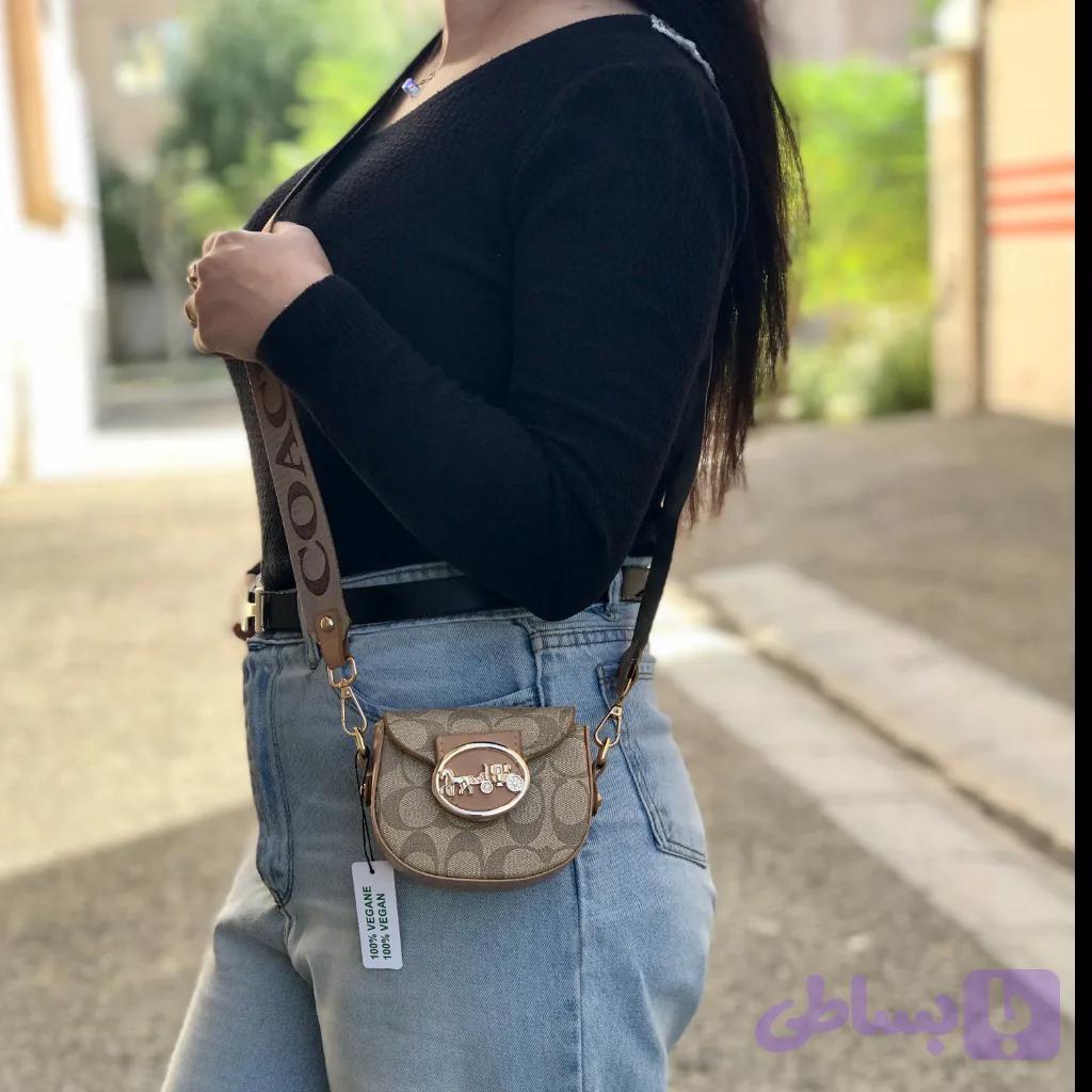 کیف زنانه مینی بگ COACH وارداتی کد 972 — تصویر 1
