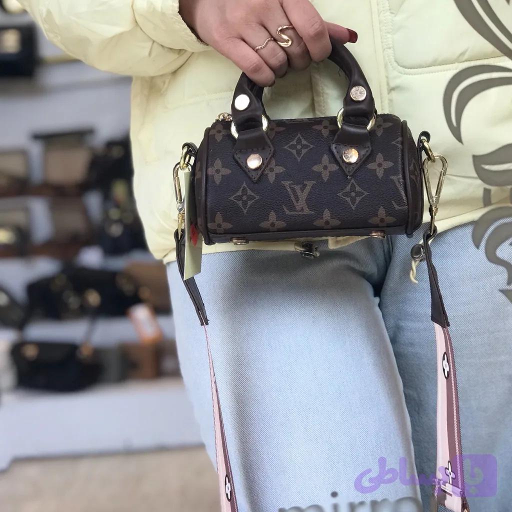 کیف مینی بگ زنانه لویی ویتون LV وارداتی کد 1038 — تصویر 1