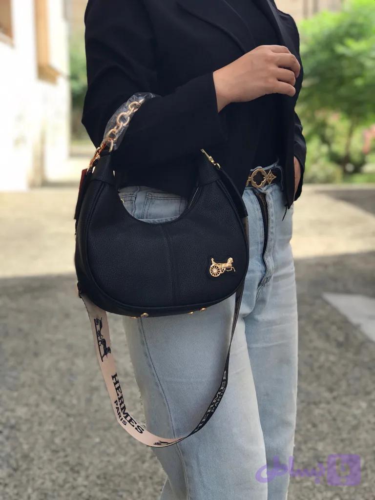 کیف زنانه هرمس (Hermes) وارداتی مدل دوشی کد 1180 — تصویر 1