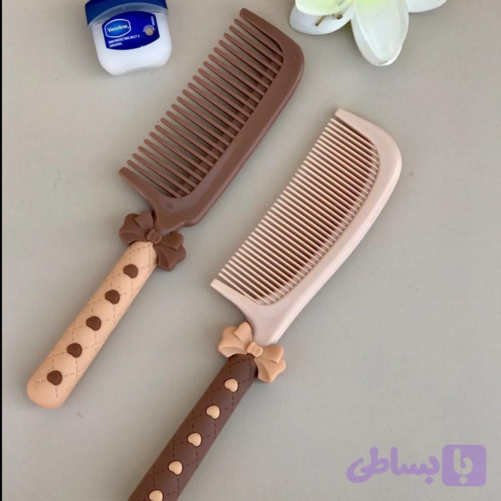 شانه مو پاپیونی فانتزی وارداتی — تصویر 1
