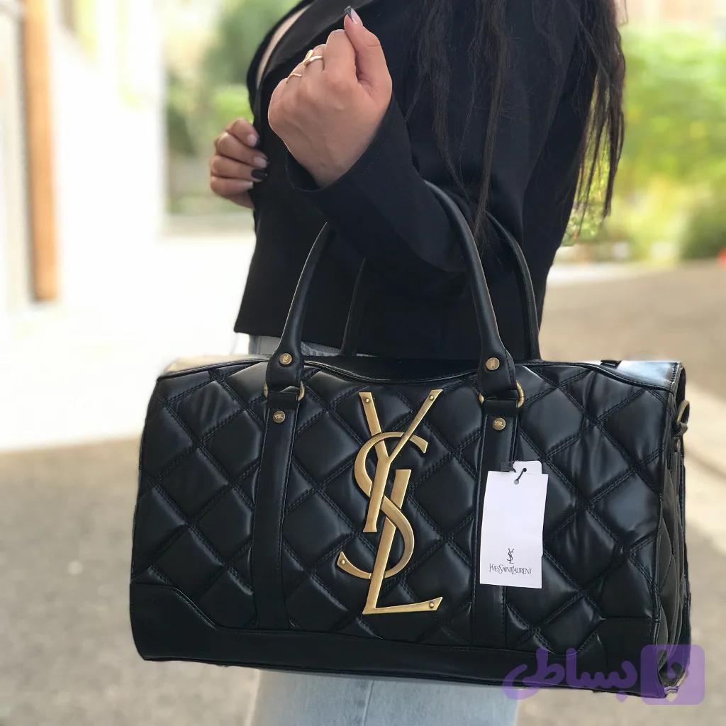 ساک زنانه مشکی مدل YSL — تصویر 1