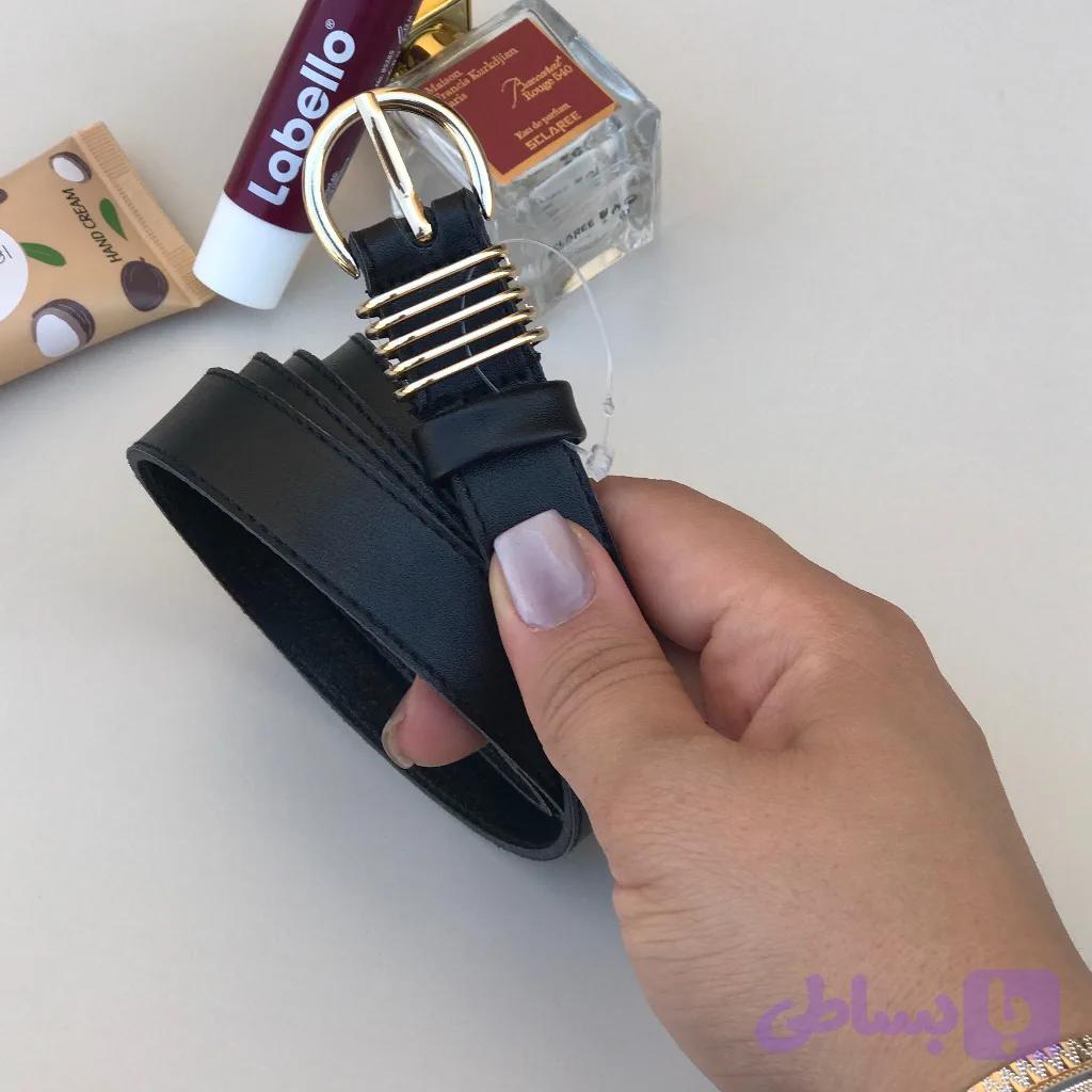 کمربند زنانه مدل کلاسیک وارداتی کد 99 — تصویر 1