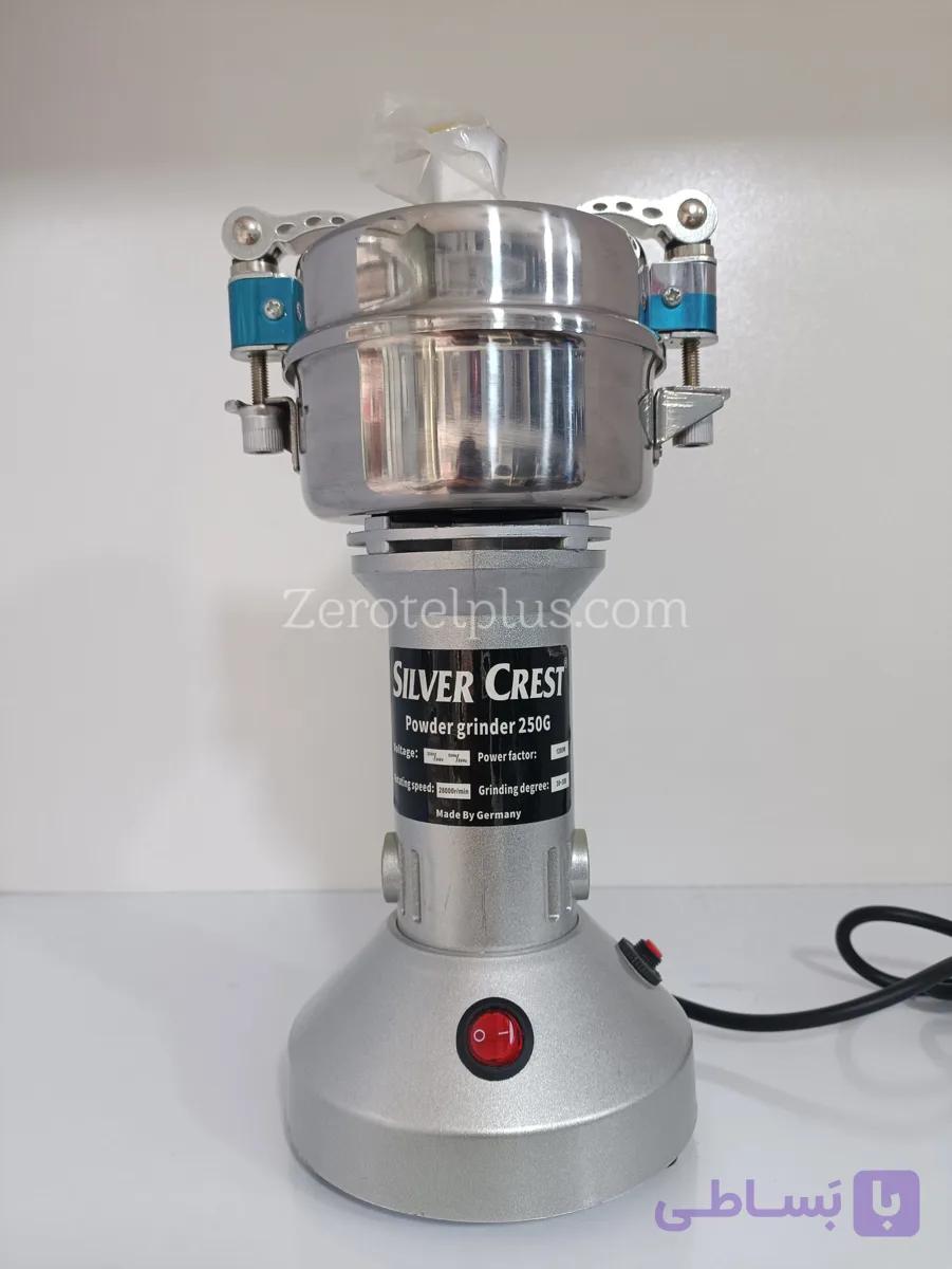 آسیاب صنعتی سیلور کرست مدل SC-1250 ظرفیت ۲۵۰ گرم ۱۲۰۰ وات — تصویر 1
