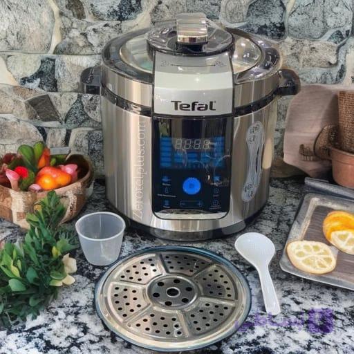 پلوپز و زودپز برقی tefal تفال 30 کاره 6 لیتری مدل TE1692 — تصویر 1