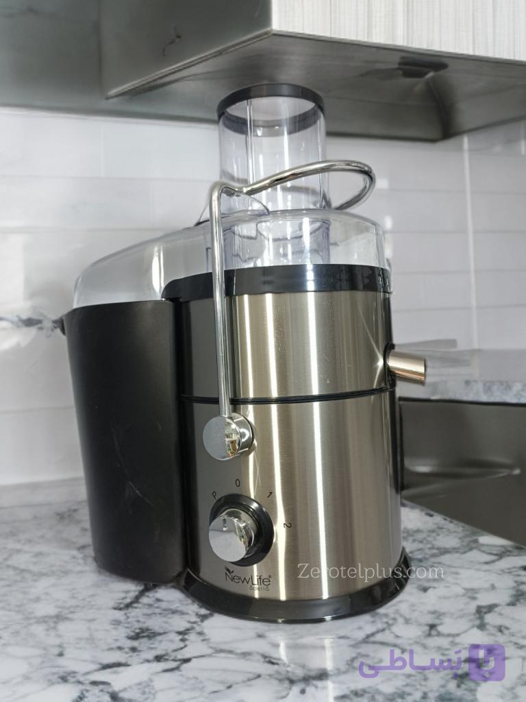 آبمیوه گیری چهار کاره 1800 وات نیولایف NewLife مدل FJU-800 — تصویر 1