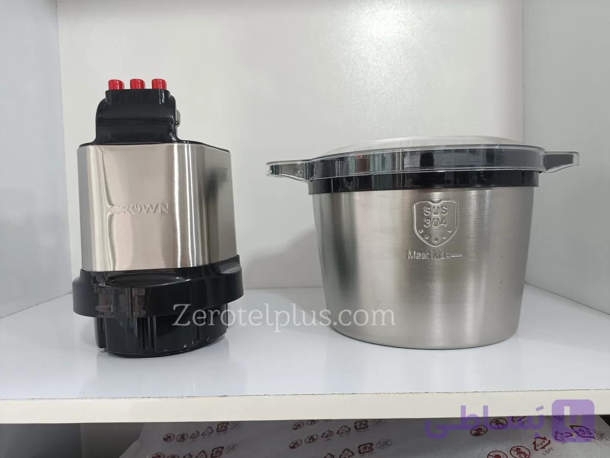 خرد کن Crown کرون مدل Cr-2000 با ظرفیت 6.6 لیتر — تصویر 1