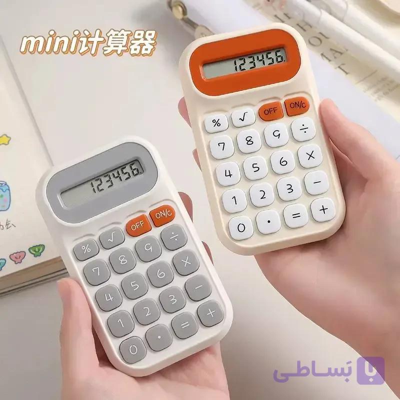 ماشین حساب مینیمال دورنگ — تصویر 1