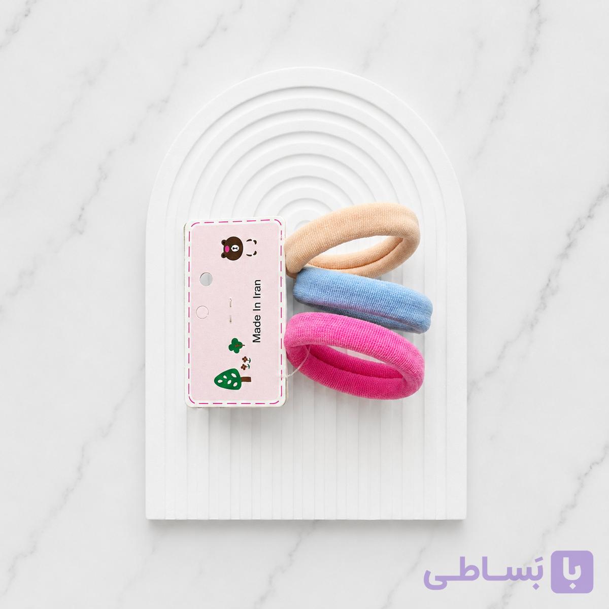 پک‌کش مو حوله ای ۳عددی